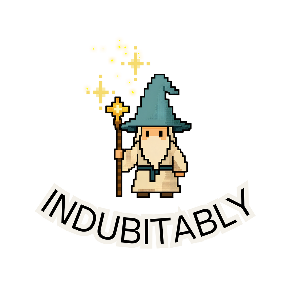 Indubitably Wizard Sticker