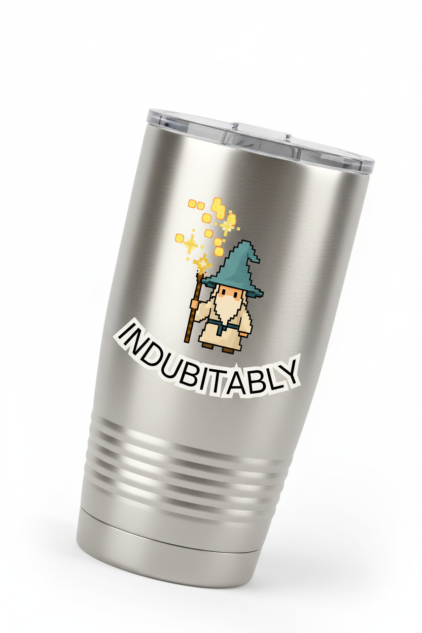 Indubitably Wizard Sticker